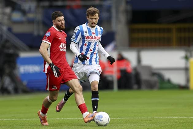 Football, Netherlands, SC Heerenveen - AZ Alkmaar