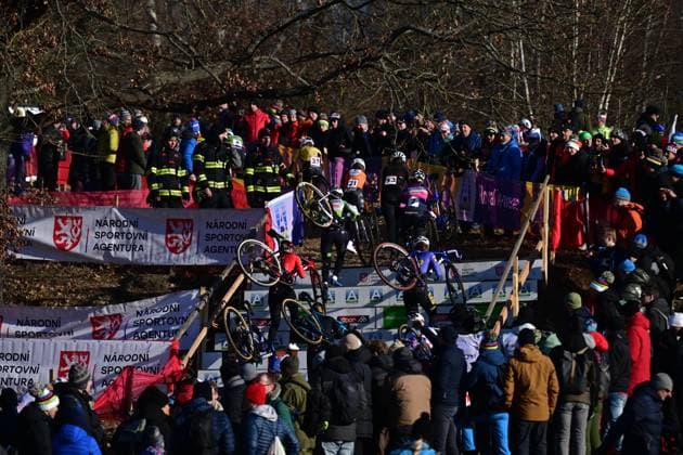The UCI Cyclo-cross World Cup race, category Elite Women, in Tabor, Czech Republic, on November 23, 2025. (CTKxPhoto VaclavxPancer) CTKPhotoP2025112302948  CTKPhotoP2025112302948