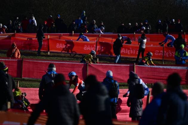 The UCI Cyclo-cross World Cup race, category Elite Women, in Tabor, Czech Republic, on November 23, 2025. (CTKxPhoto VaclavxPancer) CTKPhotoP2025112302954  CTKPhotoP2025112302954