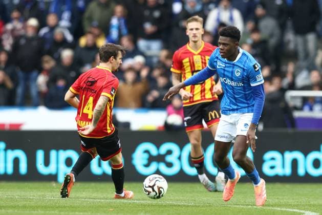 Football, Belgium, KRC Genk - KV Mechelen