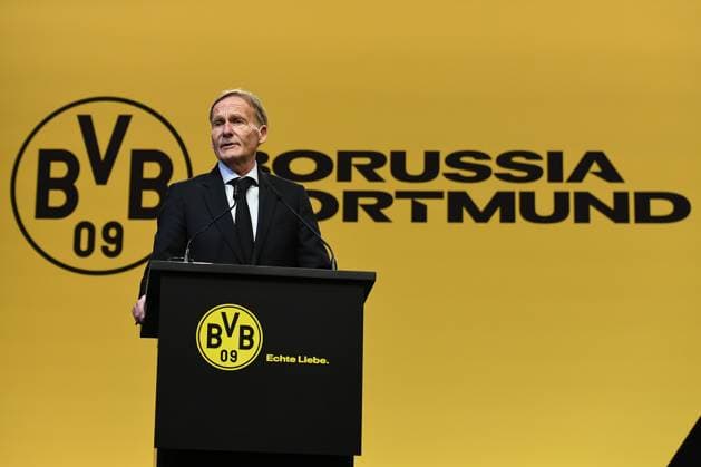 General Meeting Borussia Dortmund on 23 11 2025 in the Westfalenhalle in Dortmund Hans Joachim Watzke Chairman of the Management Board Dortmund xRx