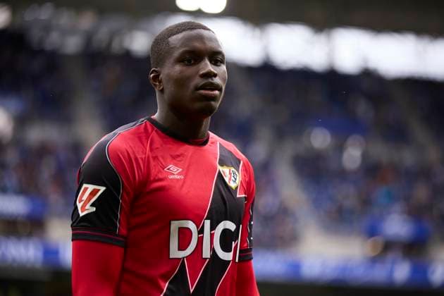 Real Oviedo v Rayo Vallecano - LaLiga EA Sports Nobel Mendy of Rayo Vallecano looks on during the LaLiga EA Sports match between Real Oviedo and Rayo Vallecano at Carlos Tartiere on November 23, 2025, in Oviedo, Spain. Oviedo Carlos Tartiere Asturias Spain RL_ROVvRAYV_000019 Copyright: xRicardoxLarreinax
