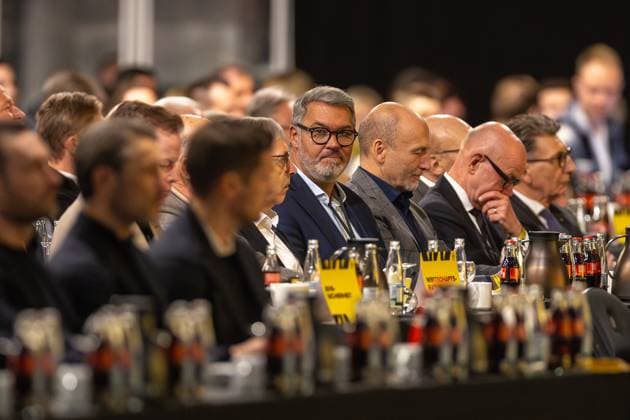 23 11 2025, Football, Season 2025 2026, 1 Bundesliga, General Meeting Borussia Dortmund, former Mayor of Dortmund Thomas Westphal, Dortmund Messe Wetsfalenhalle NRW Germany xRHR PHOTO DEx Copyright: DennisxEwert RHR-FOTOx RHR-FOTO DE
