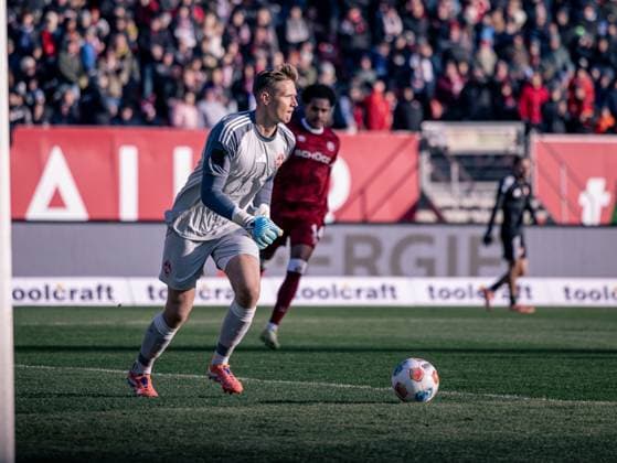 Germany Soccer, 2 Bundesliga 2025 26, 13 Matchday 1 FC Nuremberg vs Arminia Bielefeld Max Morlock Stadion Nuremberg Jan Reichert 1 FC Nuremberg, 1 Copyright: xChristopherxRupprechtx