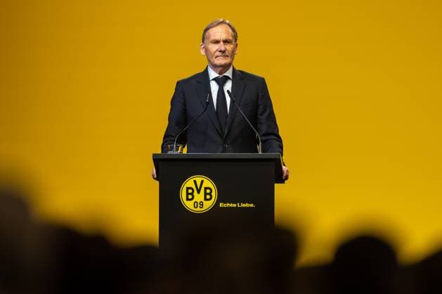 23 11 2025, Football, Season 2025 2026, 1 Bundesliga, General Meeting Borussia Dortmund, Chairman of the Management Hans Joachim Watzke Borussia Dortmund , Dortmund Messe Wetsfalenhalle NRW Germany xRHR PHOTO DEx Copyright: DennisxEwert RHR-FOTOx RHR-FOTO DE