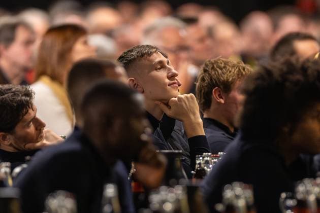 23 11 2025, Football, Season 2025 2026, 1 Bundesliga, General Meeting Borussia Dortmund, Nico Schlotterbeck Borussia Dortmund , Dortmund Messe Wetsfalenhalle NRW Germany xRHR PHOTO DEx Copyright: DennisxEwert RHR-FOTOx RHR-FOTO DE