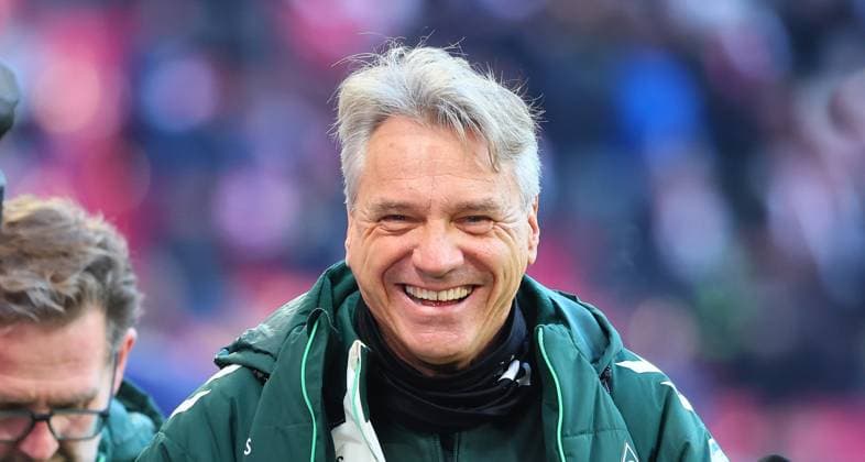 RB Leipzig Bremen Bundesliga Leipzig, 23 11 2025, Red Bull Arena, Football, Bundesliga, Matchday 11 , RB Leipzig vs SV Werder Bremen , In the picture Coach Horst Steffen Werder Bremen , Picture Point