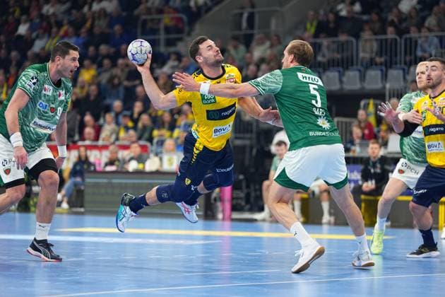 Handball, HBL, Rhein-Neckar-Löwen - Füchse Berlin