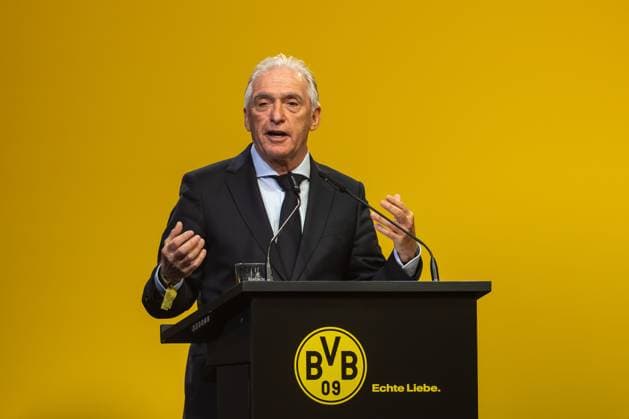 23 11 2025, Football, Season 2025 2026, 1 Bundesliga, General Meeting Borussia Dortmund, President Dr Reinhold Lunow Borussia Dortmund with his last speech, Dortmund Messe Wetsfalenhalle NRW Germany xRHR PHOTO DEx Copyright: DennisxEwert RHR-FOTOx RHR-FOTO DE