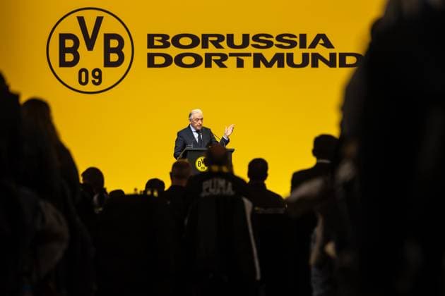 23 11 2025, Football, Season 2025 2026, 1 Bundesliga, General Meeting Borussia Dortmund, President Dr Reinhold Lunow Borussia Dortmund with his last speech, Dortmund Messe Wetsfalenhalle NRW Germany xRHR PHOTO DEx Copyright: DennisxEwert RHR-FOTOx RHR-FOTO DE