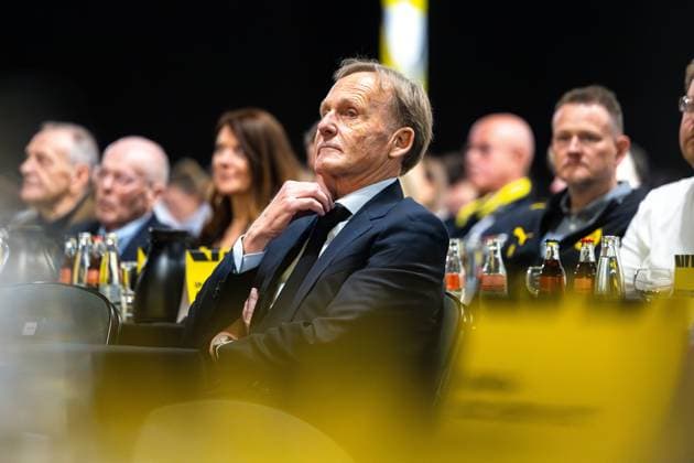 23 11 2025, Football, Season 2025 2026, 1 Bundesliga, General Meeting Borussia Dortmund, Chairman of the Management Hans Joachim Watzke Borussia Dortmund says goodbye to his office, Dortmund Messe Wetsfalenhalle NRW Germany xRHR PHOTO DEx Copyright: DennisxEwert RHR-FOTOx RHR-FOTO DE