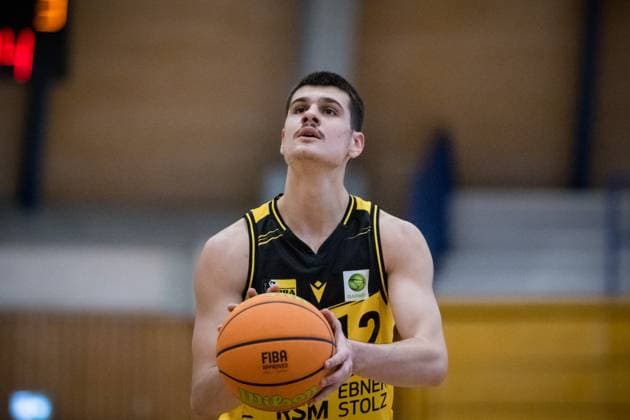Abdulhay Koemuerkara Porsche BBA, 12 GER, Porsche BBA Ludwigsburg CATL Basketball Loewen Erfurt, 2 Barmer Basketball Bundesliga, ProB Sued, season 2025 2026, 23 11 2025 GER, Porsche BBA Ludwigsburg CATL Basketball Loewen Erfurt, 2 Barmer Basketball Bundesliga, ProB Sued, season 2025 2026, 23 11 2025 Ludwigsburg Copyright: xSandyxDinkelackerx EP_EER