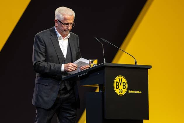 23 11 2025, Football, Season 2025 2026, 1 Bundesliga, General Meeting Borussia Dortmund, Member of the Supervisory Board Winfried Materna has to justify his statements, Dortmund Messe Wetsfalenhalle NRW Germany xRHR PHOTO DEx Copyright: DennisxEwert RHR-FOTOx RHR-FOTO DE