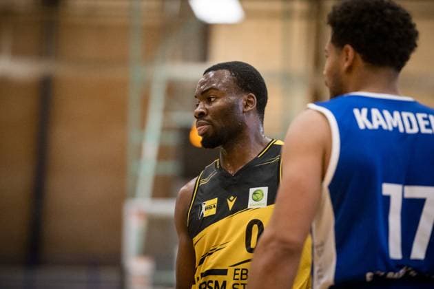 Maxwell Dongmo Temoka Porsche BBA, 00 GER, Porsche BBA Ludwigsburg CATL Basketball Loewen Erfurt, 2 Barmer Basketball Bundesliga, ProB Sued, Saison 2025 2026, 23 11 2025 GER, Porsche BBA Ludwigsburg CATL Basketball Loewen Erfurt, 2 Barmer Basketball Bundesliga, ProB Sued, Saison 2025 2026, 23 11 2025 Ludwigsburg Copyright: xSandyxDinkelackerx EP_EER