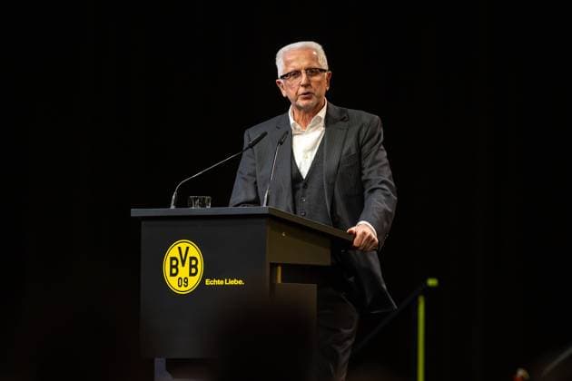 23 11 2025, Football, Season 2025 2026, 1 Bundesliga, General Meeting Borussia Dortmund, Member of the Supervisory Board Winfried Materna has to justify his statements, Dortmund Messe Wetsfalenhalle NRW Germany xRHR PHOTO DEx Copyright: DennisxEwert RHR-FOTOx RHR-FOTO DE