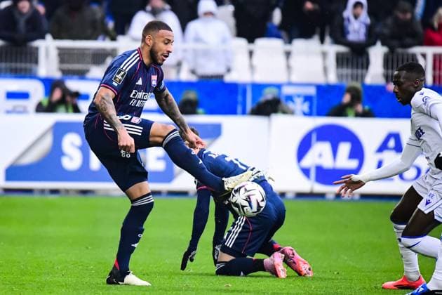 FOOTBALL : AJ Auxerre vs OL - Ligue 1 McDonalds - JournÃ e 13 - 23 11 2025 Corentin Tolisso (OL) AuxerreFrance  Copyright: xBaptistexAutissierx