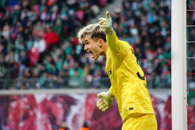 Germany Bundesliga 2025 26, 11 Matchday RB Leipzig vs SV Werder Bremen Red Bull Arena Stadion Leipzig Mio Backhaus SV Werder Bremen, 30 Leipzig Copyright: xAymanxAlahmedx