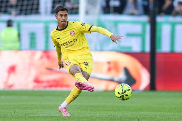 ESP: Real Betis - Girona FC. La Liga EA Sports. Date 13 Vitor Reis of Girona FC during the La Liga EA Sports match between Real Betis and Girona FC played at La Cartuja Stadium on November 23, 2025 in Sevilla, Spain. kpng Copyright: xAntonioxPozox xPRESSINx AP_251123_BET_GIR_003
