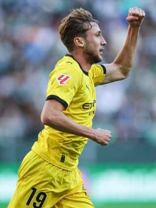 ESP: Real Betis - Girona FC. La Liga EA Sports. Date 13 Vladyslav Vanat of Girona FC during the La Liga EA Sports match between Real Betis and Girona FC played at La Cartuja Stadium on November 23, 2025 in Sevilla, Spain. kpng Copyright: xAntonioxPozox xPRESSINx AP_251123_BET_GIR_014