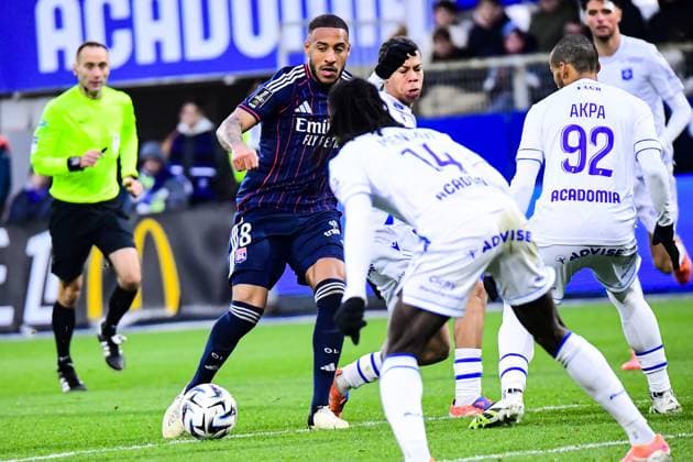 FOOTBALL : AJ Auxerre vs OL - Ligue 1 McDonalds - JournÃ e 13 - 23 11 2025 Corentin Tolisso (OL) AuxerreFrance  Copyright: xBaptistexAutissierx