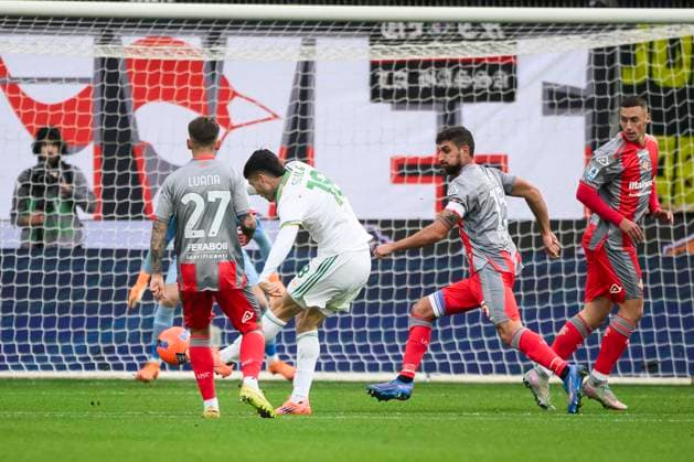 AS Roma v US Cremonese - Serie A Matias Soule of AS Roma scores the opening goal during the Serie A football match between AS Roma and US Cremonese. Cremona Italy Copyright: xNicolòxCampox