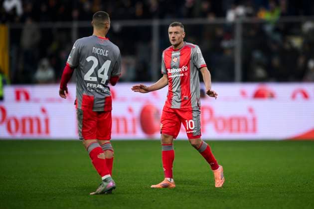 AS Roma v US Cremonese - Serie A Jamie Vardy of US Cremonese gestures during the Serie A football match between AS Roma and US Cremonese. Cremona Italy Copyright: xNicolòxCampox