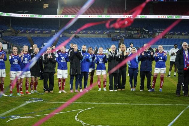 Norwegian Women s Football Championship 2025, final Rosenborg Valerenga Oslo 20251123 during the NM football match between Rosenborg and Valerenga at Ulleval Stadium Photo Thomas Fure NTB Oslo Norway EDITORIAL USE ONLY RESTRICTED USE FOR BETTING COMPANIES  Copyright: xThomasxFurex xNTBx