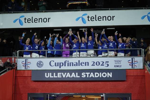 Norwegian Women s Football Championship 2025, final Rosenborg Valerenga Oslo 20251123 during the NM football match between Rosenborg and Valerenga at Ulleval Stadium Photo Thomas Fure NTB Oslo Norway EDITORIAL USE ONLY RESTRICTED USE FOR BETTING COMPANIES  Copyright: xThomasxFurex xNTBx