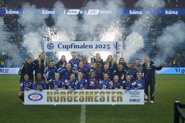 Norwegian Women s Football Championship 2025, final Rosenborg Valerenga Oslo 20251123 during the NM football match between Rosenborg and Valerenga at Ulleval Stadium Photo Thomas Fure NTB Oslo Norway EDITORIAL USE ONLY RESTRICTED USE FOR BETTING COMPANIES  Copyright: xThomasxFurex xNTBx