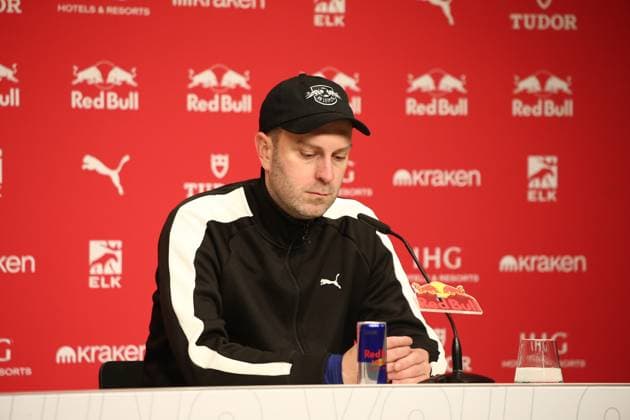 Germany Soccer Bundesliga 2025 26, 11 Matchday RB Leipzig vs SV Werder Bremen Red Bull Arena Stadion Leipzig Coachs press conference Ole Werner Coach RB Leipzig Leipzig Copyright: xAymanxAlahmedx
