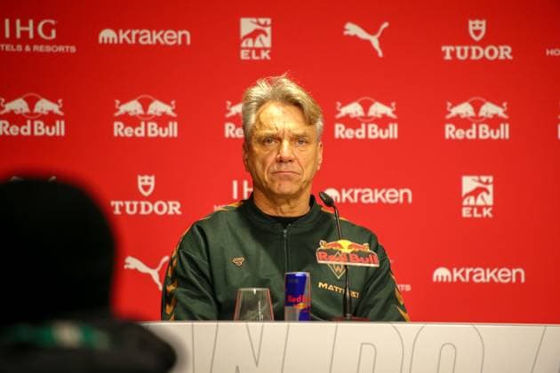 Germany Bundesliga 2025 26, 11 Matchday RB Leipzig vs SV Werder Bremen Red Bull Arena Stadion Leipzig Coachs press conference Horst Steffen Coach SV Werder Bremen Leipzig Copyright: xAymanxAlahmedx