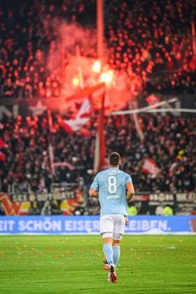 Soccer I Men I Season 2025 2026 I Bundesliga I 11 Matchday I FC St Pauli 1 FC Union Berlin I 23 11 2025 Rani Khedira 8, 1 FC Union Berlin Hamburg Millerntor Stadion Hamburg Germany Copyright: xLobecax xHenningxRohlfsx