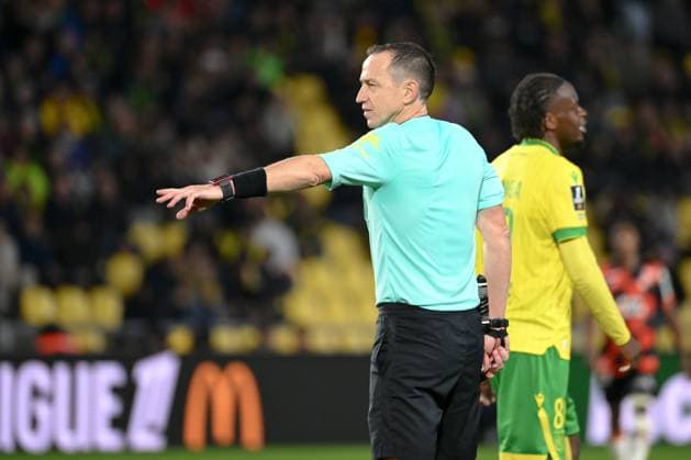 FC Nantes v FC Lorient - Ligue 1 McDonald s 2025 2026 Ruddy BUQUET (ARBITRE) during the Ligue 1 McDonald s match between Nantes and Lorient at Stade de la Beaujoire on November 23, 2025 in Nantes, France. Nantes France  Copyright: xFEPx 776348203