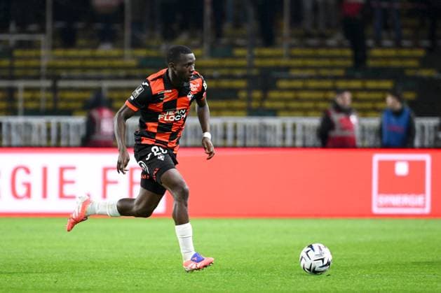 FC Nantes v FC Lorient - Ligue 1 McDonald s 2025 2026 28 Sambou SOUMANO (fcl) during the Ligue 1 McDonald s match between Nantes and Lorient at Stade de la Beaujoire on November 23, 2025 in Nantes, France. Nantes France  Copyright: xFEPx 776348203