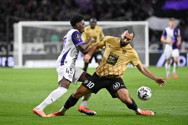 Toulouse FC v Angers SCO - Ligue 1 McDonald s 2025 2026 45 Alexis VOSSAH (tfc) during the Ligue 1 McDonald s match between Toulouse and Angers at Stadium de Toulouse on November 23, 2025 in Toulouse, France. Toulouse France  Copyright: xFEPx 776348204