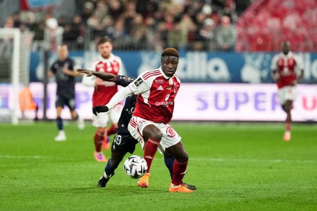 Stade Brestois 29 v FC Metz - Ligue 1 McDonald s 2025 2026 99 Pathe MBOUP (sb29) during the Ligue 1 McDonald s match between Brest and Metz at Stade Francis Le Ble on November 23, 2025 in Brest, France. Brest France  Copyright: xFEPx 776348209