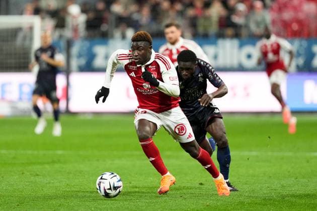 Stade Brestois 29 v FC Metz - Ligue 1 McDonald s 2025 2026 99 Pathe MBOUP (sb29) during the Ligue 1 McDonald s match between Brest and Metz at Stade Francis Le Ble on November 23, 2025 in Brest, France. Brest France  Copyright: xFEPx 776348209