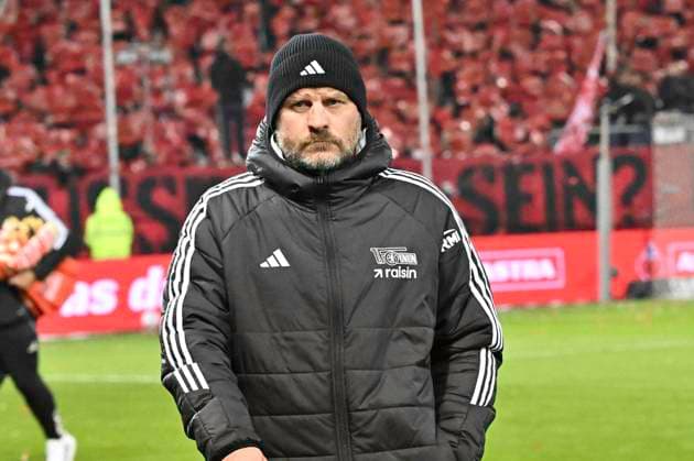 GER 1 FBL, FC St Pauli vs 1 FC Union Berlin 23 11 2025, Millerntorstadion, Hamburg, GER 1 FBL, FC St Pauli vs 1 FC Union Berlin in the picture Coach Steffen Baumgart Berlin nordphotoxGmbH xWitke nph00002
