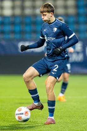 23 11 2025, xkwix, Football, Regionalliga West, VfL Bochum 1848 U21 FC Gütersloh, Vonovia Ruhrstadion Kacper Koscierski VfL Bochum U21 2 NRW Germany