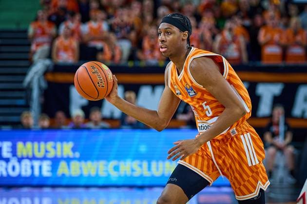 Mohamed Diakite ratiopharm ulm, 05 GER, ratiopharm ulm vs FC Bayern, Basketball, Matchday 8, EasyCredit Bundesliga, Season 2025 2026, 23 11 2025 GER, ratiopharm ulm vs FC Bayern, Basketball, Matchday 8, EasyCredit Bundesliga, Season 2025 2026, 23 11 2025 New Ulm Copyright: xEibner-Pressefoto GeraldxOelze-dexStoppanyx EP_ODS