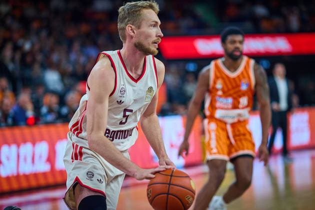 Nils Giffey FC Bayern, 05 GER, ratiopharm ulm vs FC Bayern, Basketball, Matchday 8, EasyCredit Bundesliga, Season 2025 2026, 23 11 2025 GER, ratiopharm ulm vs FC Bayern, Basketball, Matchday 8, EasyCredit Bundesliga, Season 2025 2026, 23 11 2025 New Ulm Copyright: xEibner-Pressefoto GeraldxOelze-dexStoppanyx EP_ODS