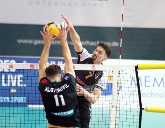 Volleyball, 1st VBL, TSV Haching Munich - Barock Volleys Ludwigsburg