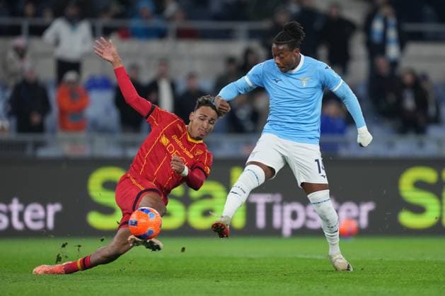 Lazio™s Tijjani Noslin during the Serie A EniLive soccer match between Lazio and Lecce at the Rome s Olympic stadium, Italy - Sunday November 23, 2025 - Soccer ( Photo by Alfredo Falcone LaPresse )  Copyright: xAlfredoxFalcone LaPressex