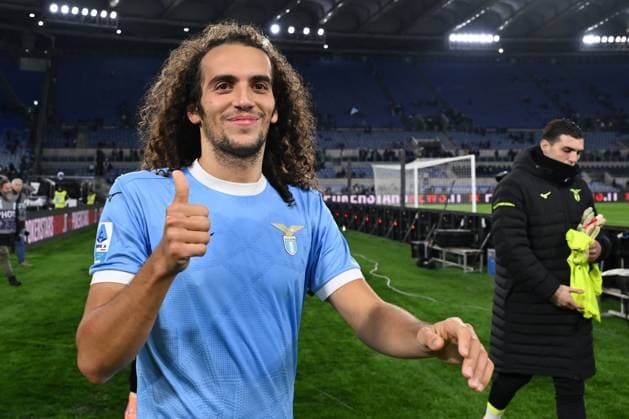 Matteo Guendouzi of S.S. Lazio at the end of the match the 12th day of the Serie A Championship between S.S. Lazio and U.S. Lecce at the Olympic Stadium on November 23, 2025 in Rome, Italy.  Copyright: xDomenicoxCippitelli IPAxSportx xipa-agency.netx xx IPA_68307448 IPA_Agency_IPA68307448