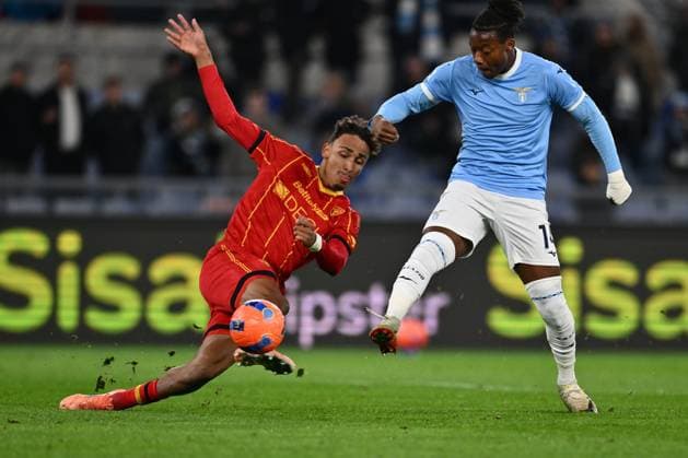 Tijjani Noslin of S.S. Lazio scores the goal for 2-0 during the 12th day of the Serie A Championship between S.S. Lazio and U.S. Lecce at the Olympic Stadium on November 23, 2025 in Rome, Italy.  Copyright: xDomenicoxCippitelli IPAxSportx xipa-agency.netx xx IPA_68307467 IPA_Agency_IPA68307467