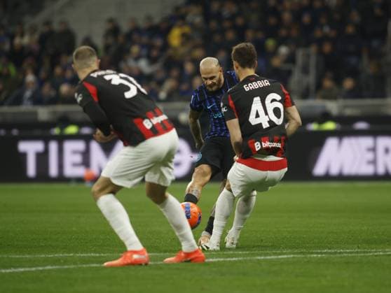 Federico Di Marco of FC Inter during the Italian Serie A, 2025 26 season, football match between Inter FC and AC Milan on 23 November 2025, at â?? Giuseppe Meazza stadium, San Siro, Milan, Italy. Photo Nderim KACELI  Copyright: xNderimxKaceli IPAxSportx xipa-agency.netx xx IPA_68308852 IPA_Agency_IPA68308852