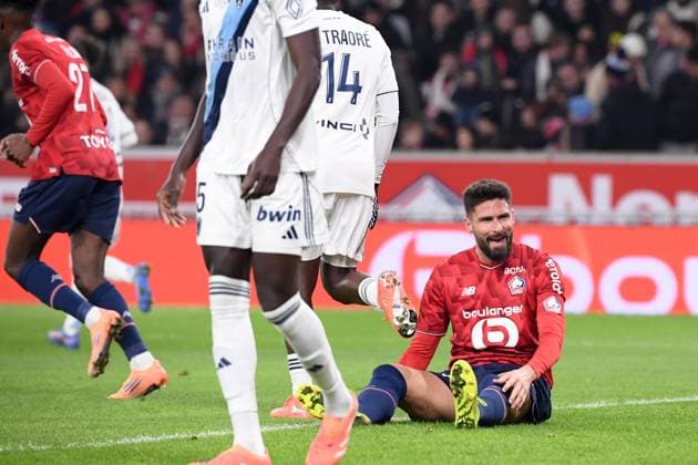 LOSC Lille v Paris FC - Ligue 1 McDonald s 2025 2026 09 Olivier GIROUD (losc) during the Ligue 1 McDonald s match between Lille and Paris at Stade Pierre Mauroy on November 23, 2025 in Lille, France. Lille France  Copyright: xFEPx 776417692