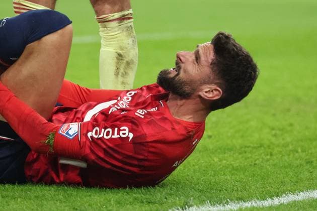 FOOTBALL : LOSC Lille vs Paris FC - Ligue 1 J13 - 23 11 2025 Olivier GIROUD (LOSC Lille) lors du match LOSC Lille vs Paris FC, Ligue 1 J13, Decathlon Arena stade Pierre Mauroy, le 23 novembre 2025 - photo Laurent Sanson PsnewZ  Copyright: xLaurentxSANSONx xPsnewZx