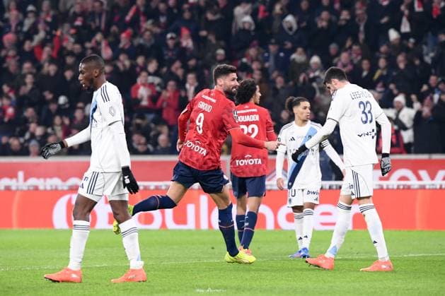 LOSC Lille v Paris FC - Ligue 1 McDonald s 2025 2026 09 Olivier GIROUD (losc) during the Ligue 1 McDonald s match between Lille and Paris at Stade Pierre Mauroy on November 23, 2025 in Lille, France. Lille France  Copyright: xFEPx 776417692