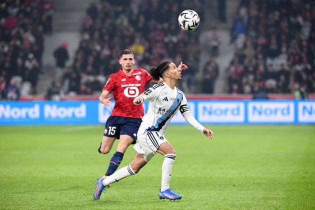 LOSC Lille v Paris FC - Ligue 1 McDonald s 2025 2026 10 Ilan KEBBAL (pfc) during the Ligue 1 McDonald s match between Lille and Paris at Stade Pierre Mauroy on November 23, 2025 in Lille, France. Lille France  Copyright: xFEPx 776417692